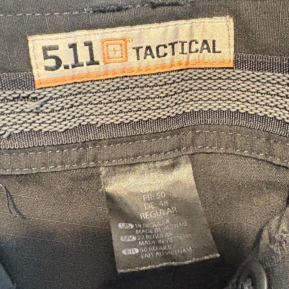 5.11 Tactical Pants Womens 18 Black Cargo Utility Workwear Outdoor Duty - Picture 3 of 3
